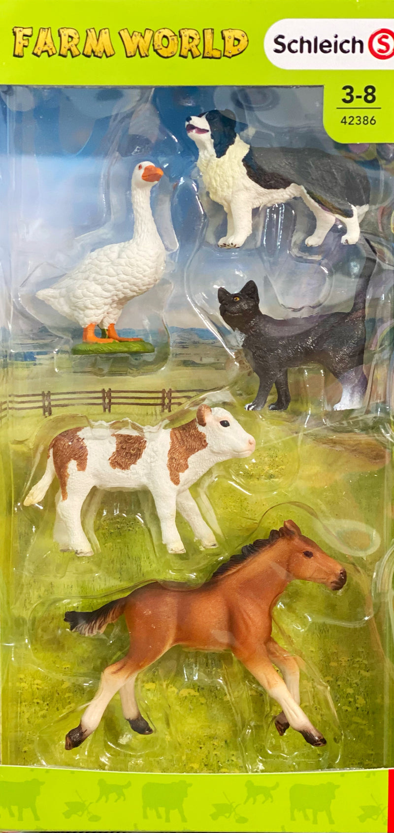 schleich farmyard set