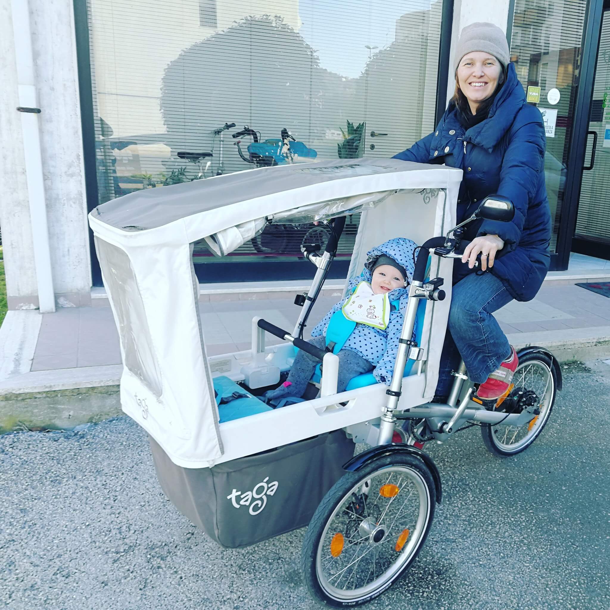 taga family cargo bike review