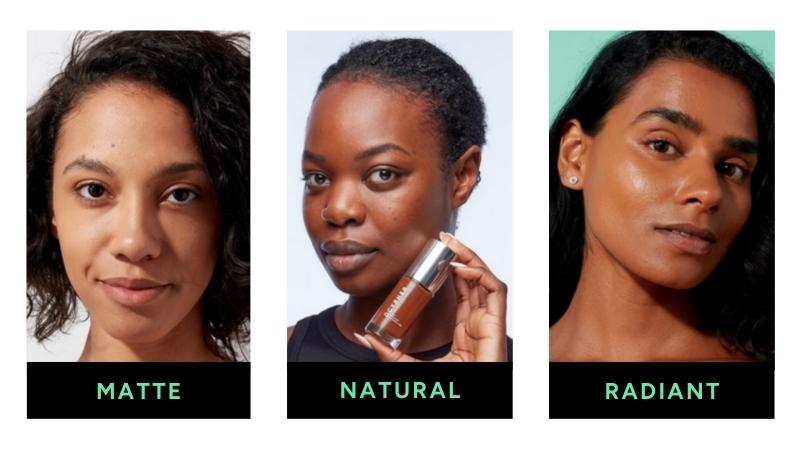 Finding the perfect finish from matte to natural to radiant