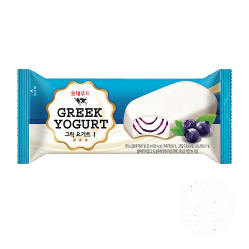 Lotte Greek Yogurt Ice Bar Blueberry 85mL - 6 pack – FrozenMNL