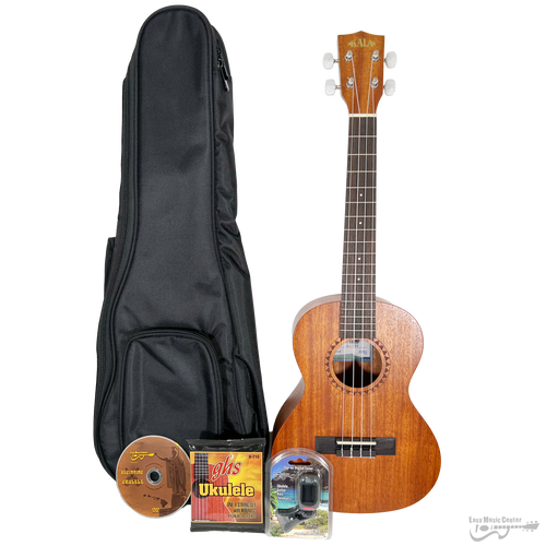 Easy Music Center KA-15C Concert Ukulele Bundle