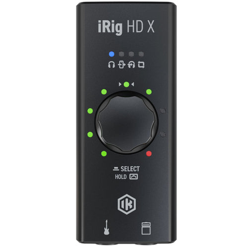 IK Multimedia iRig HD 2 Digital Guitar Interface Black IPIRIGHD2IN