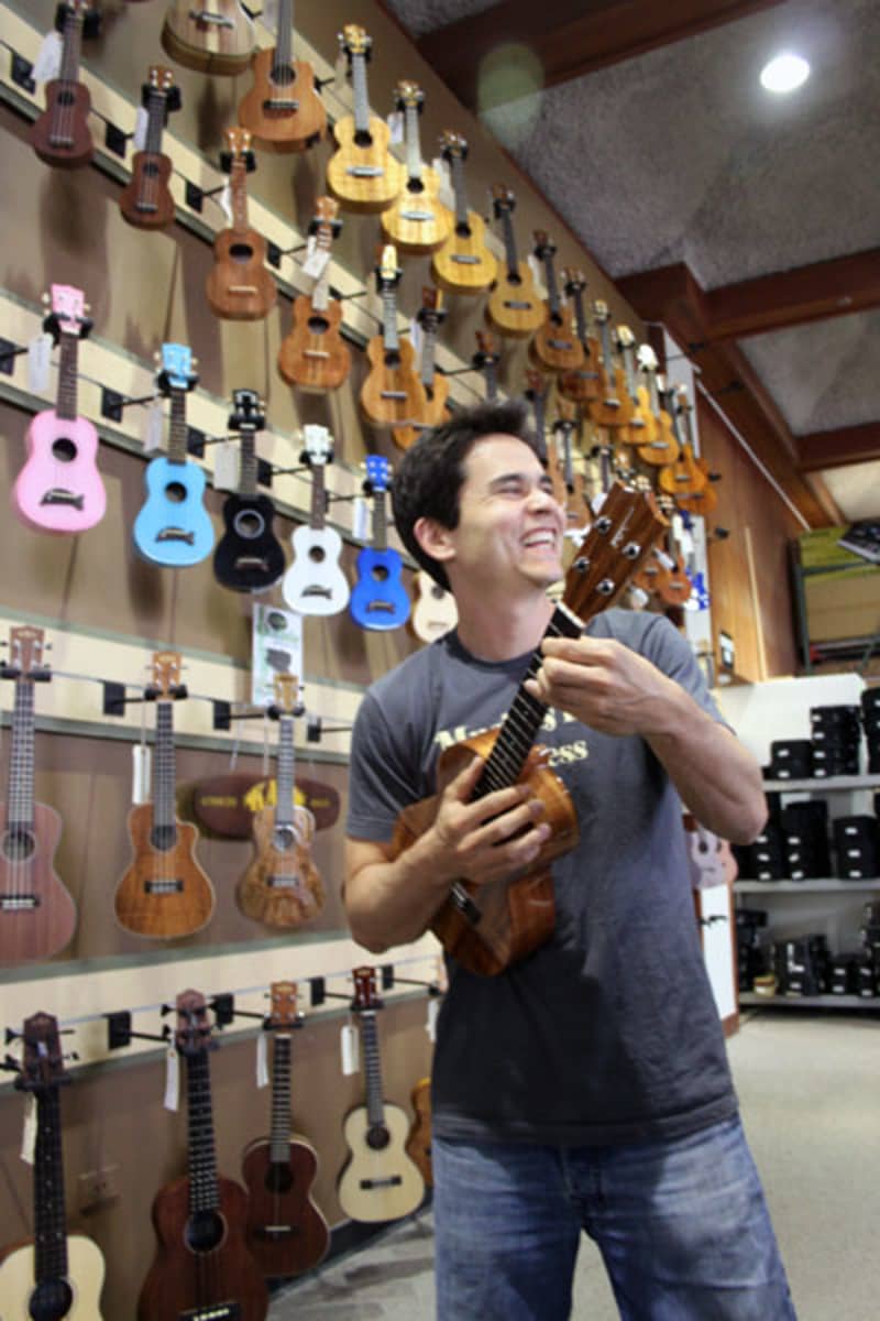 Peter Ukulele Wall