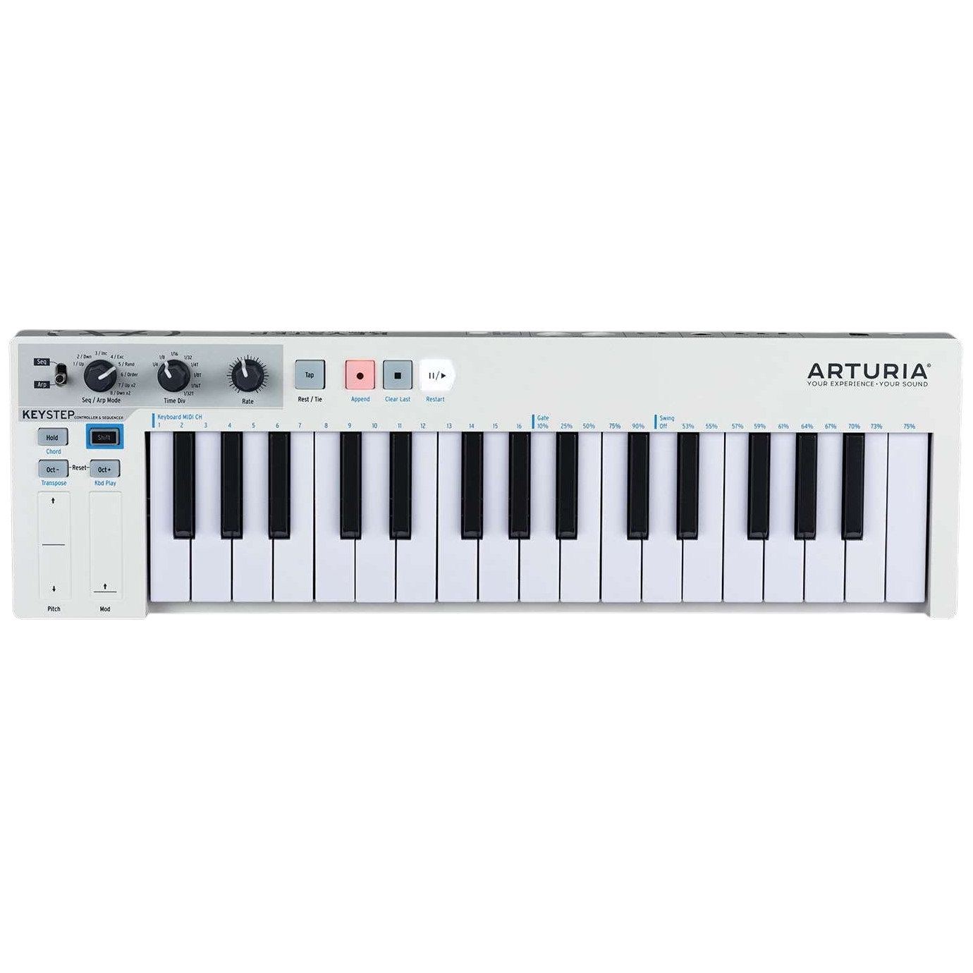 Arturia MINILAB3-WH MiniLab 3 25-Key Compact Midi Keyboard, White – Easy  Music Center