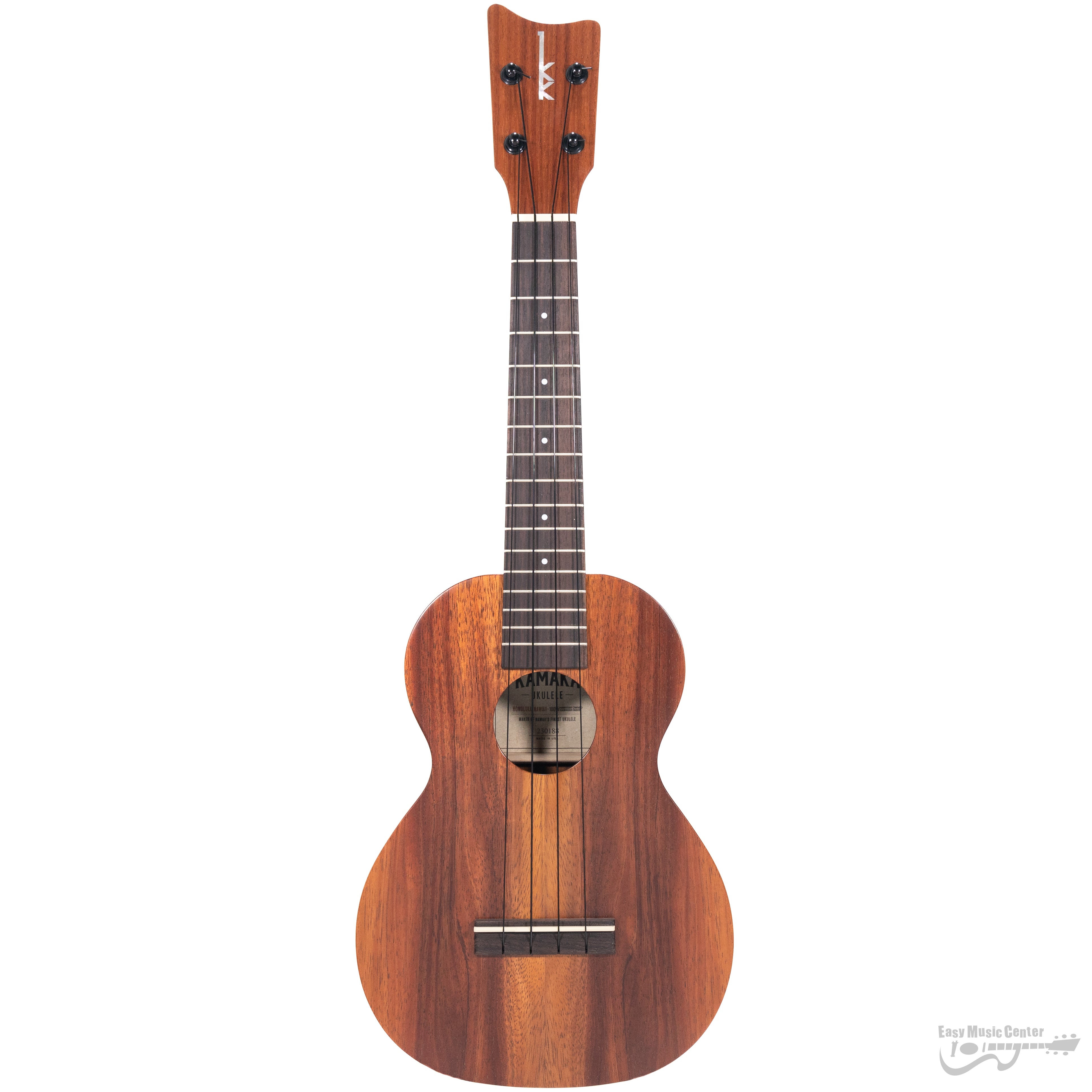 Kamaka HF2 Koa Concert Ukulele (#230188) – Easy Music Center