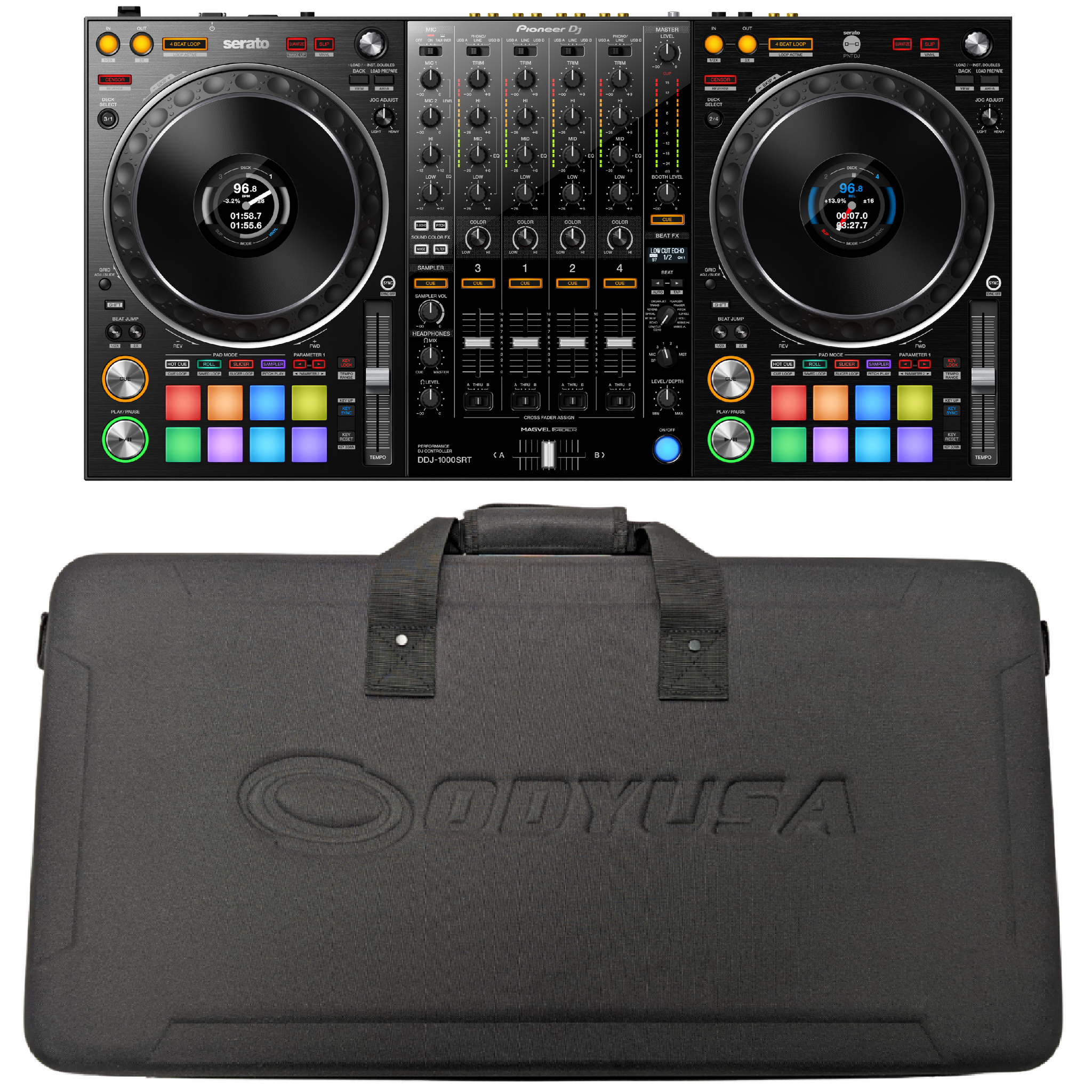 ケース➃ 超美品 Pioneer DDJ-1000 SRT ケース付属 serato DJの通販 by