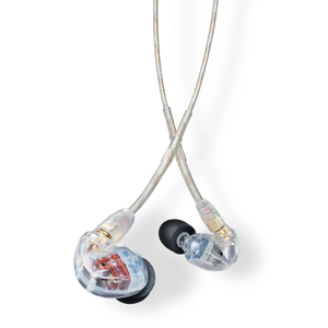 Shure SE535-CL In-Ear Monitoring Triple High Driver, Clear – Easy