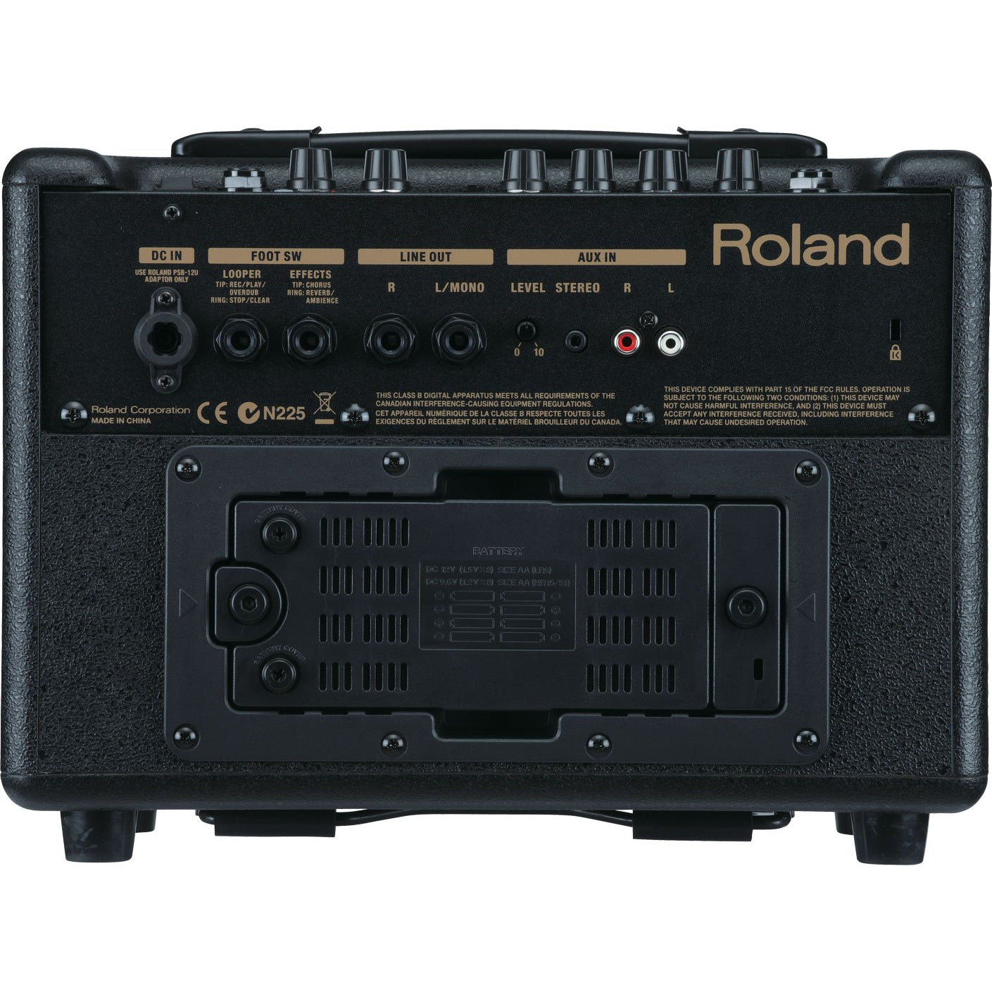 Roland Ac 33 Battery Powered Acoustic Amp Easy Music Center