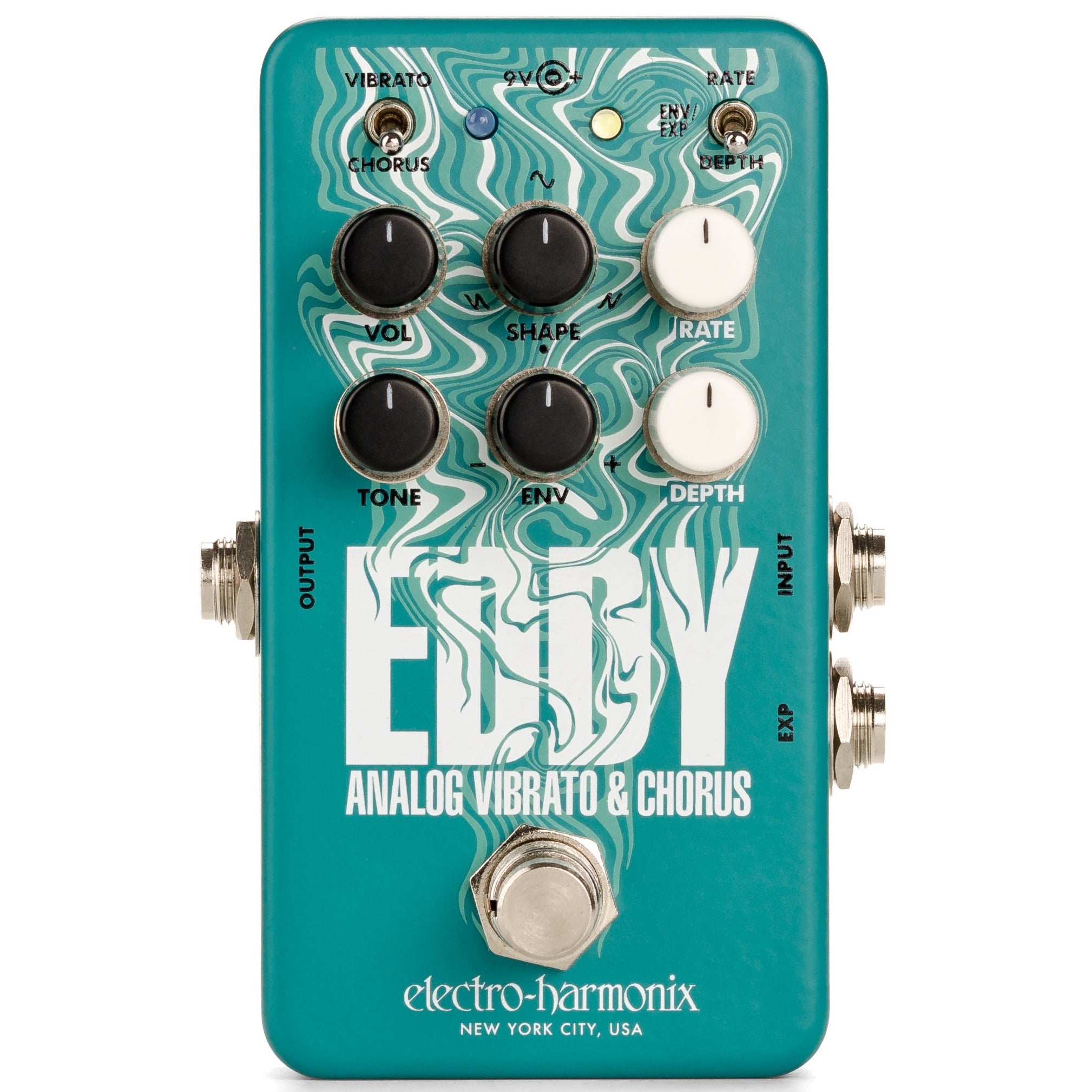 Electro-Harmonix EDDY Analog Vibrato & Chorus Effects Pedal