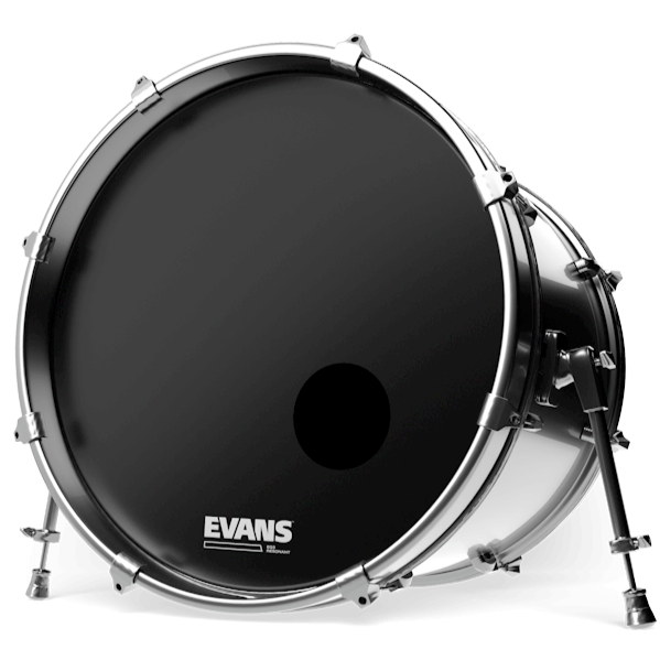 evans eq3 resonant bass drum head