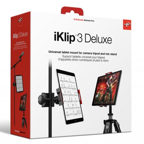 IK Multimedia iKlip Studio Soporte de mesa seguro para iPad y iPad mini -  Ultramar Audio
