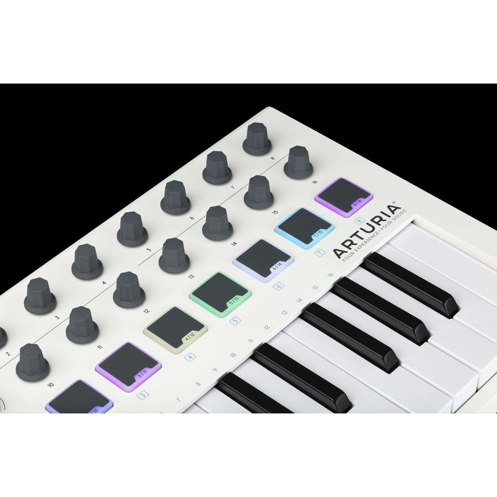 Arturia MINILAB3-WH MiniLab 3 25-Key Compact Midi Keyboard, White – Easy  Music Center