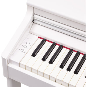 Roland RP701-WH 88-Key Digital Piano w/ Bench, White – Easy Music