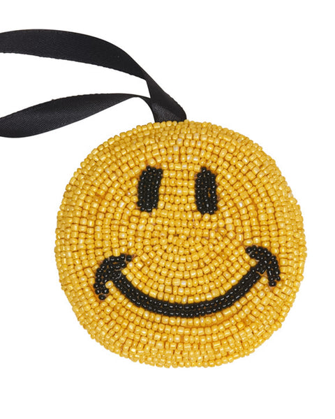 SMILEY FACE BEADED BAG – Orient Expressed