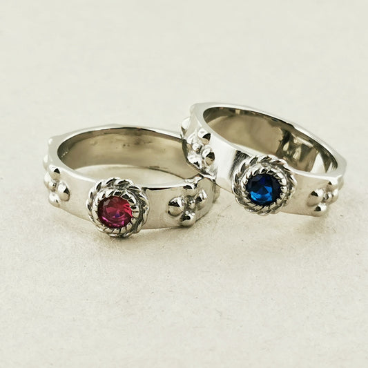 Howls Moving Castle Rings A Pair of Sparkling Diamond All Over
