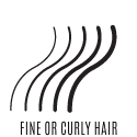 Fine or Curly Hair