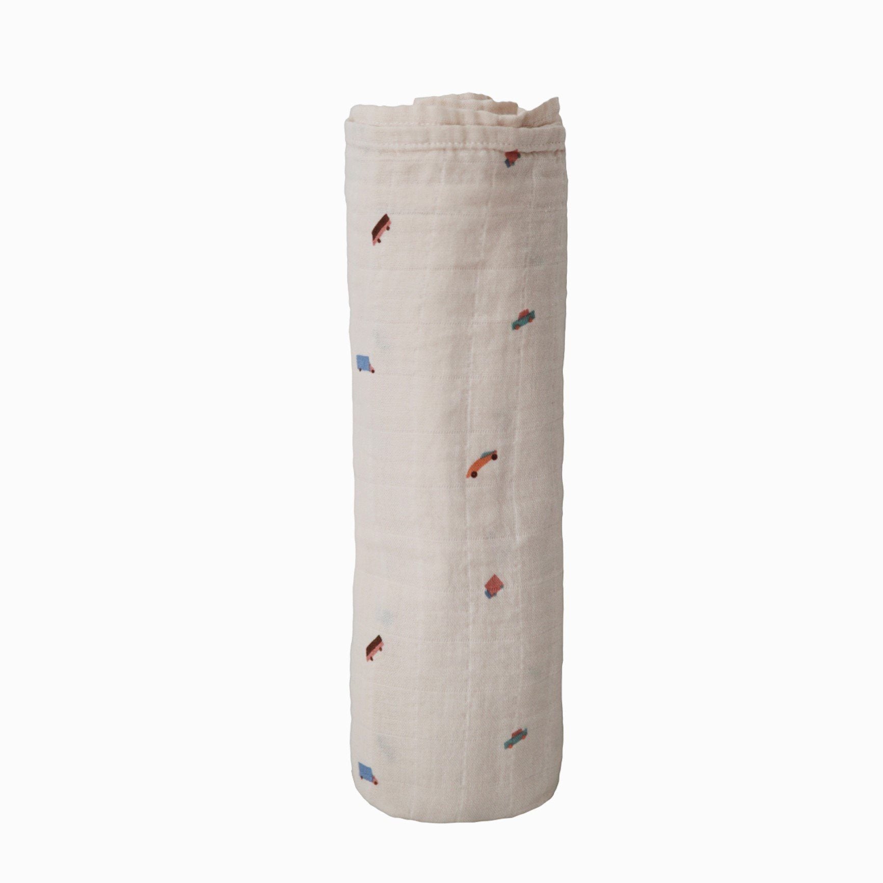 Retro Cars Organic Muslin Swaddle Blanket