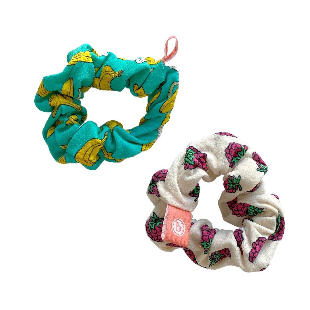 Banana Berry Scrunchies - 2pk