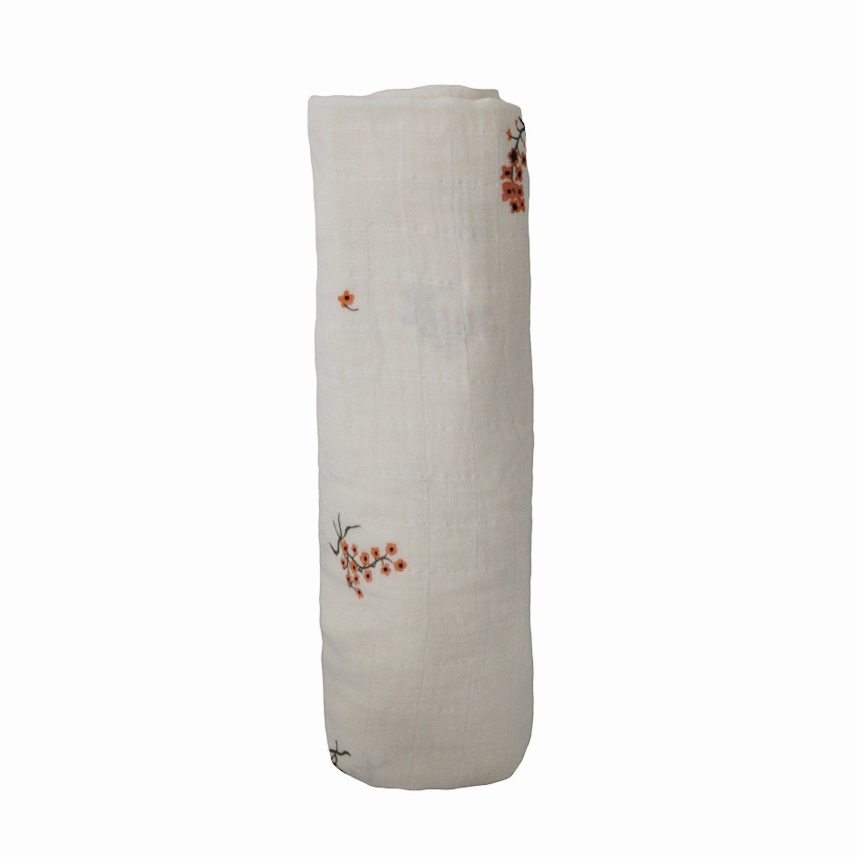 Flowers Organic Muslin Swaddle Blanket