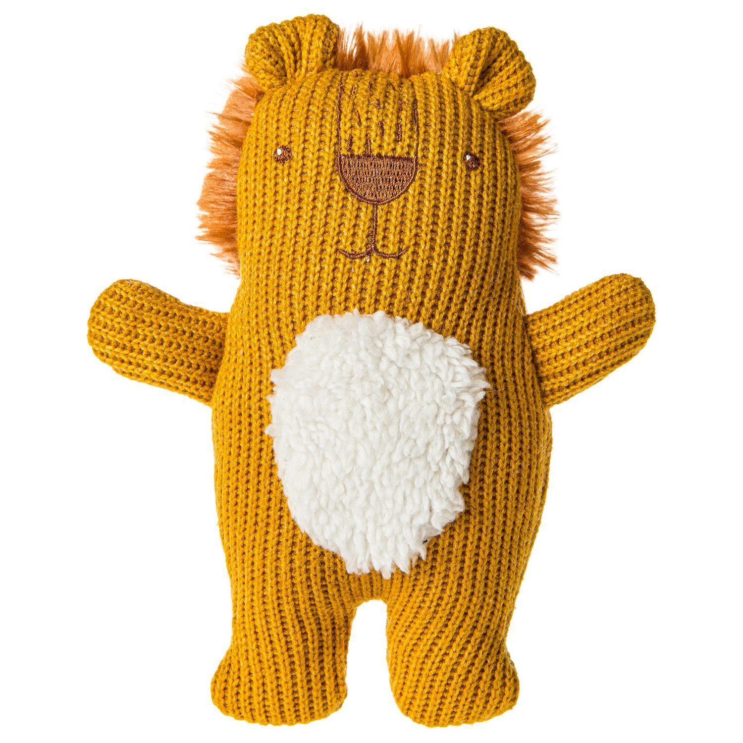 Image of Knitted Nursery Lion Rattle