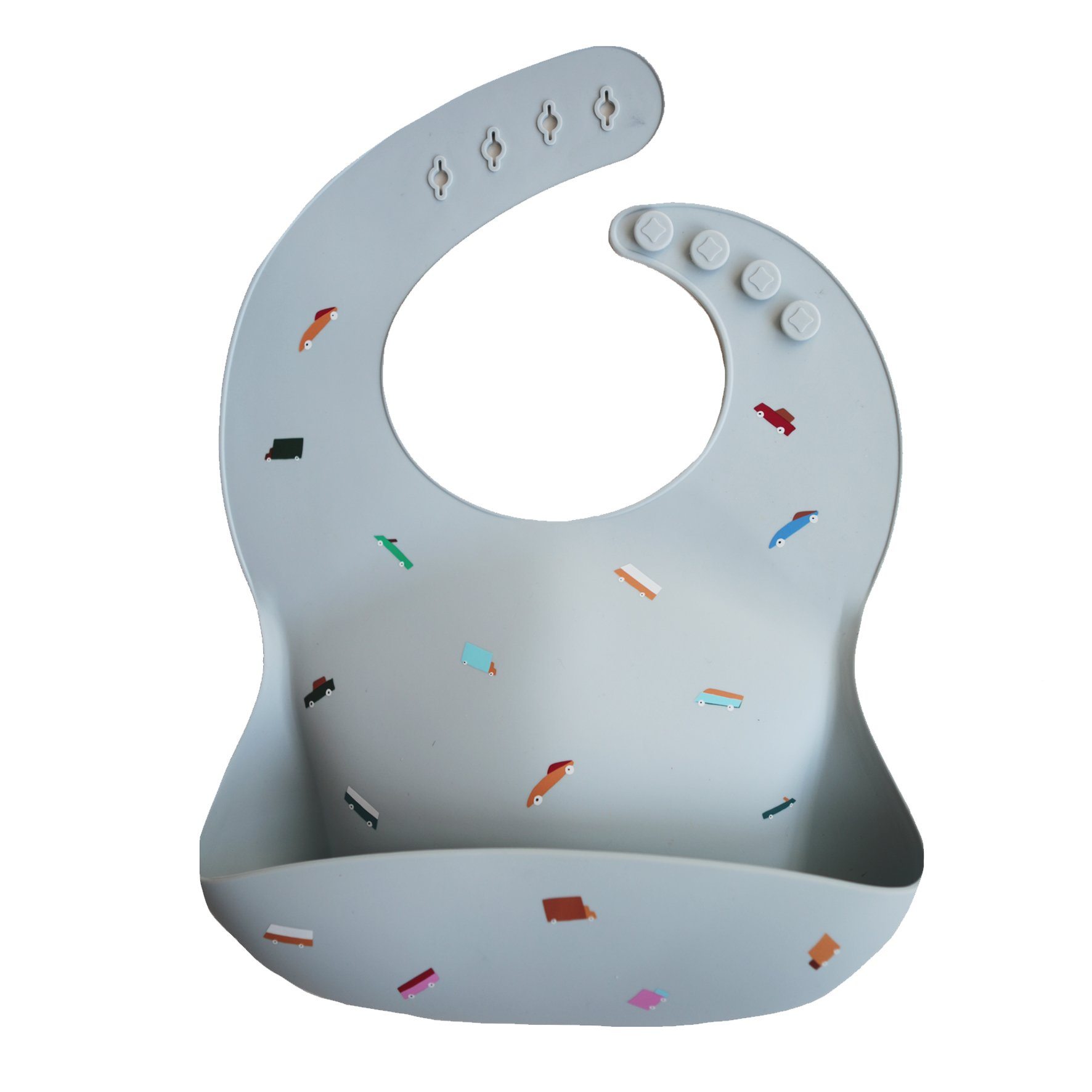 Retro Cars Silicone Baby Bib