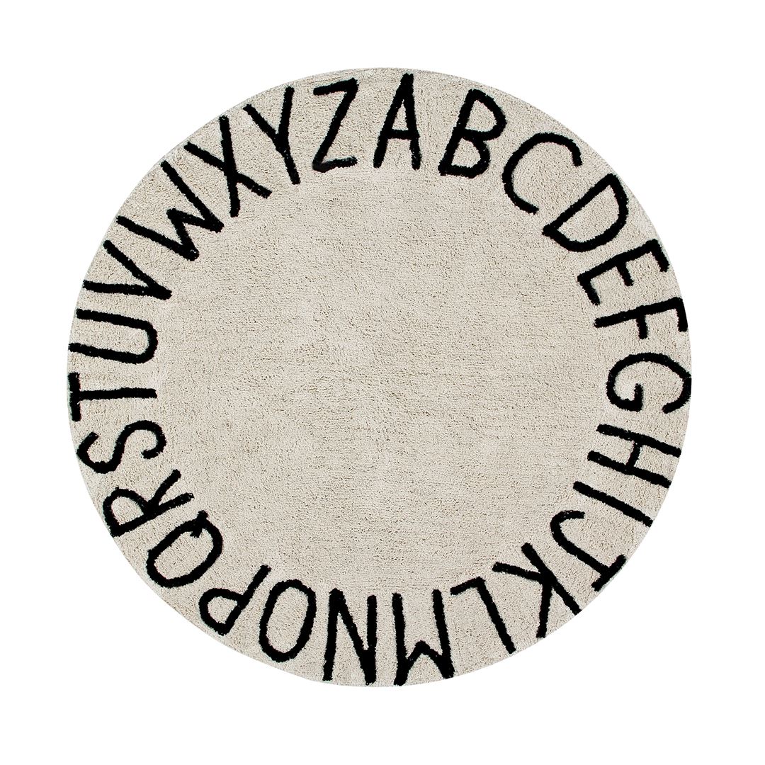 Image of Round ABC Rug