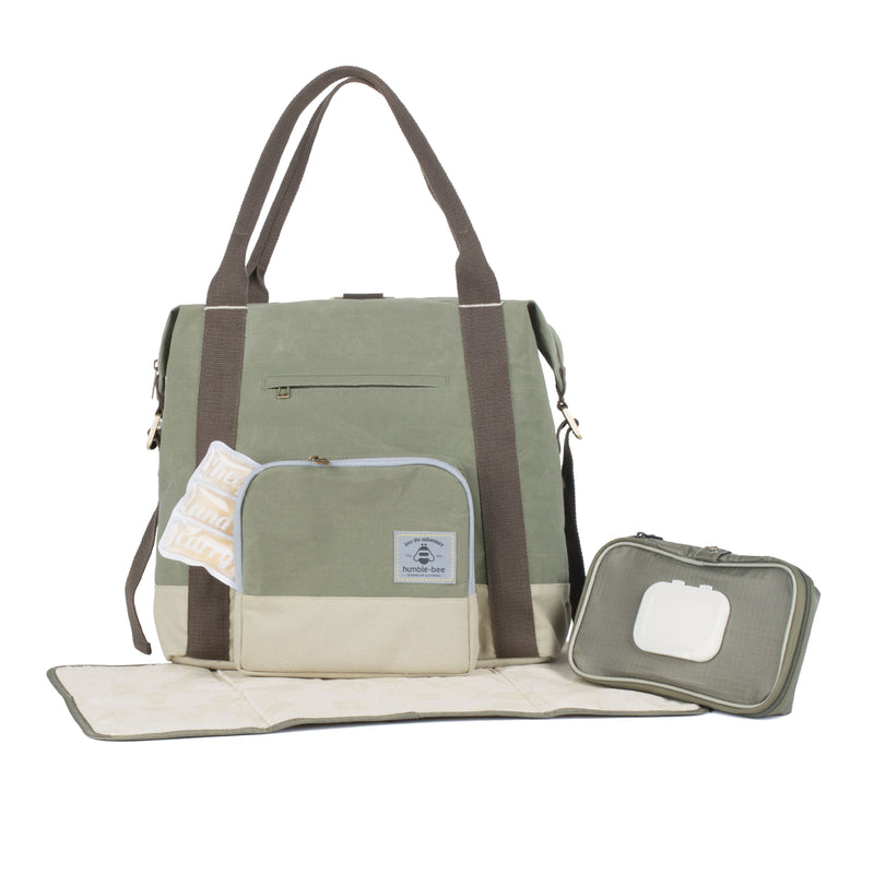 All Heart Diaper Bag in Olive Dusk - Project Nursery