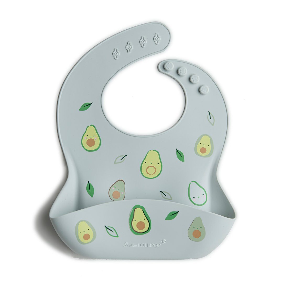 Avocado Silicone Bib