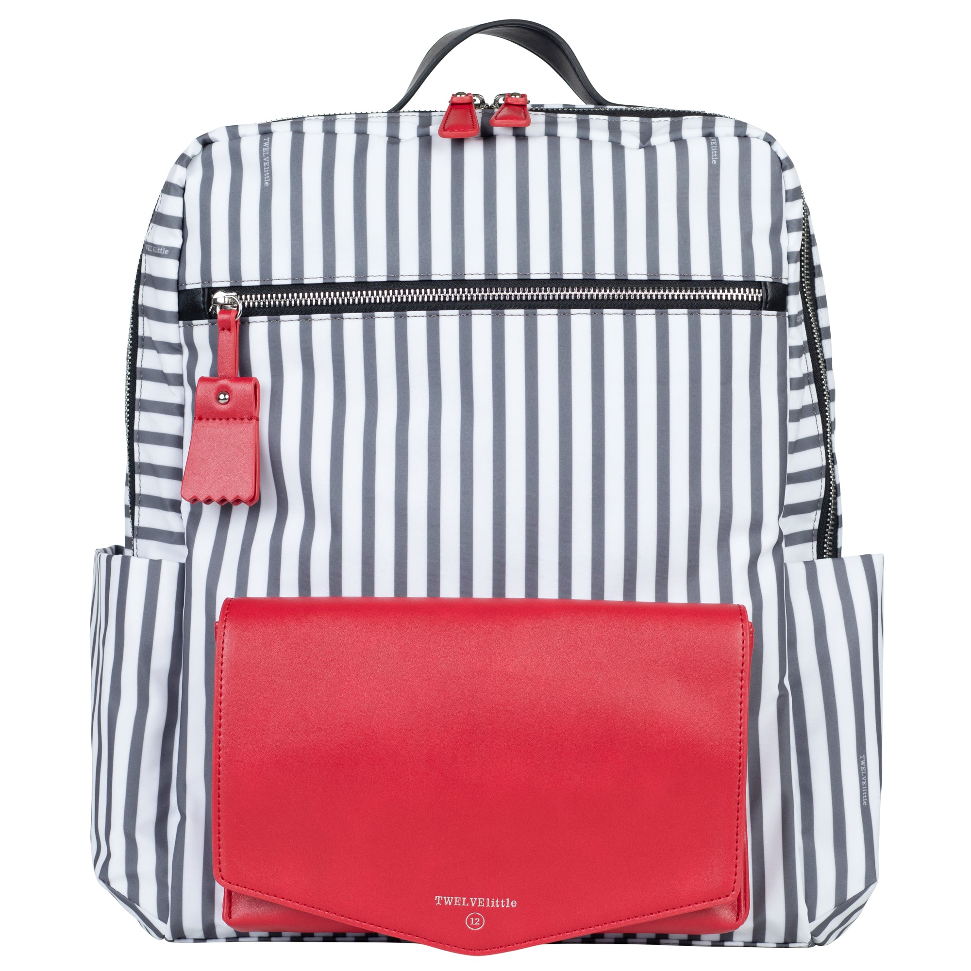 Peek-a-boo Backpack Diaper Bag - Stripe