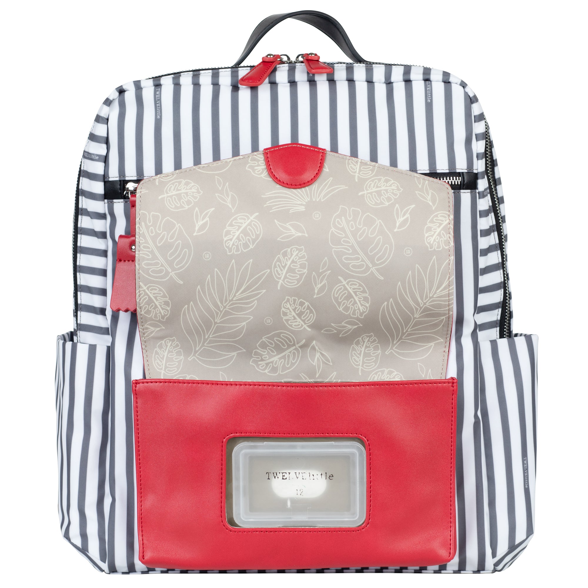 Peek-a-Boo Backpack Diaper Bag - Stripe – Project Nursery