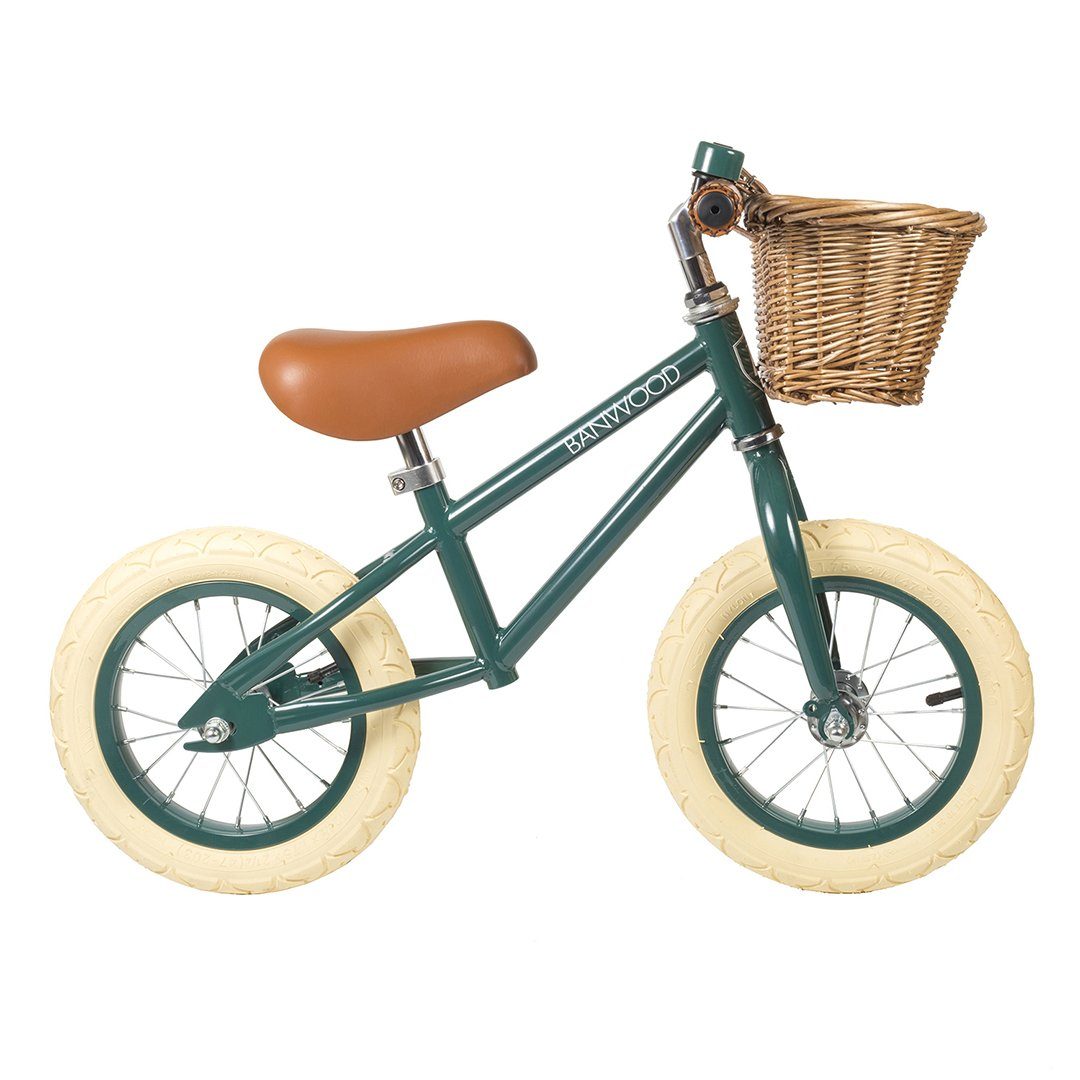 Banwood First Go Balance Bike - Dark Green