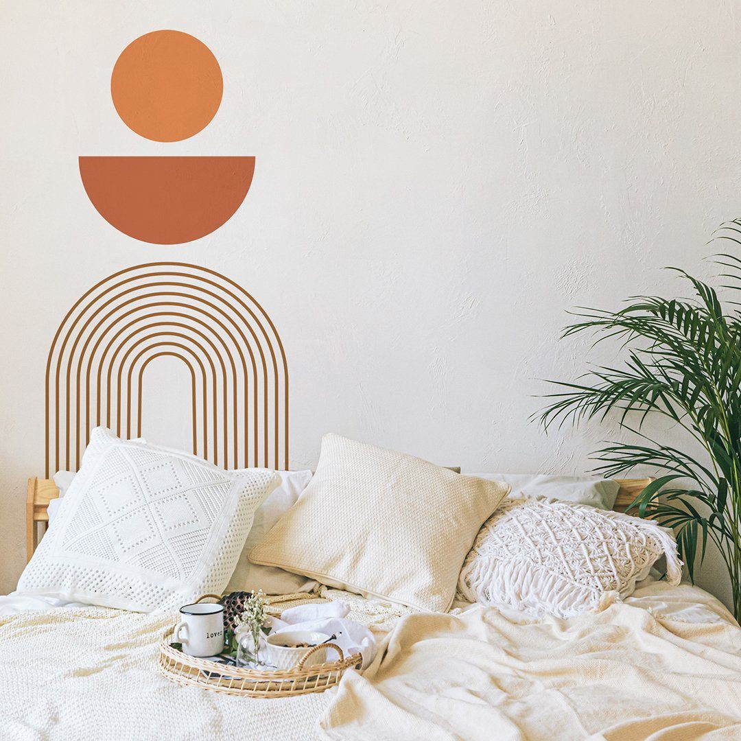 Image of Boho Colorblock Wall Decal Set