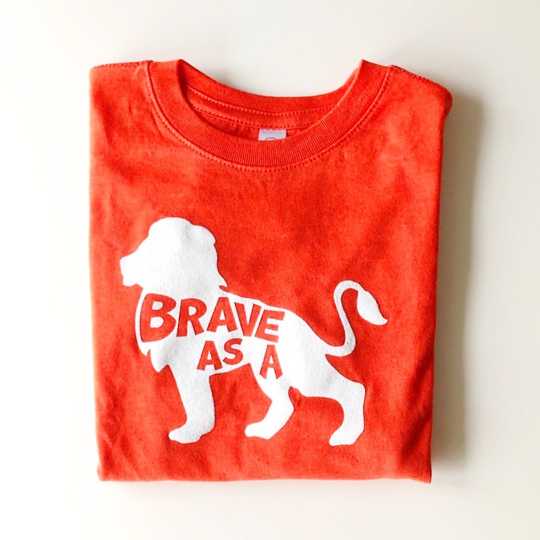 Brave Lion Tee - 3t