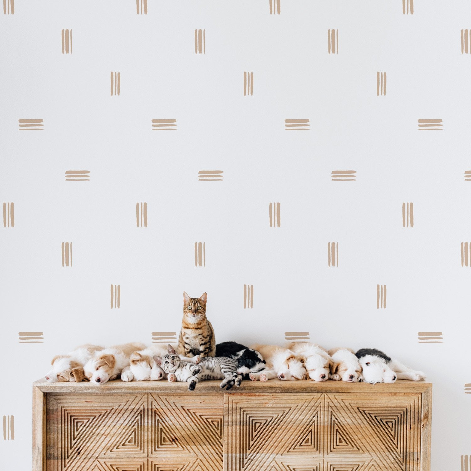 Brush Strokes Wallpaper Project Nursery