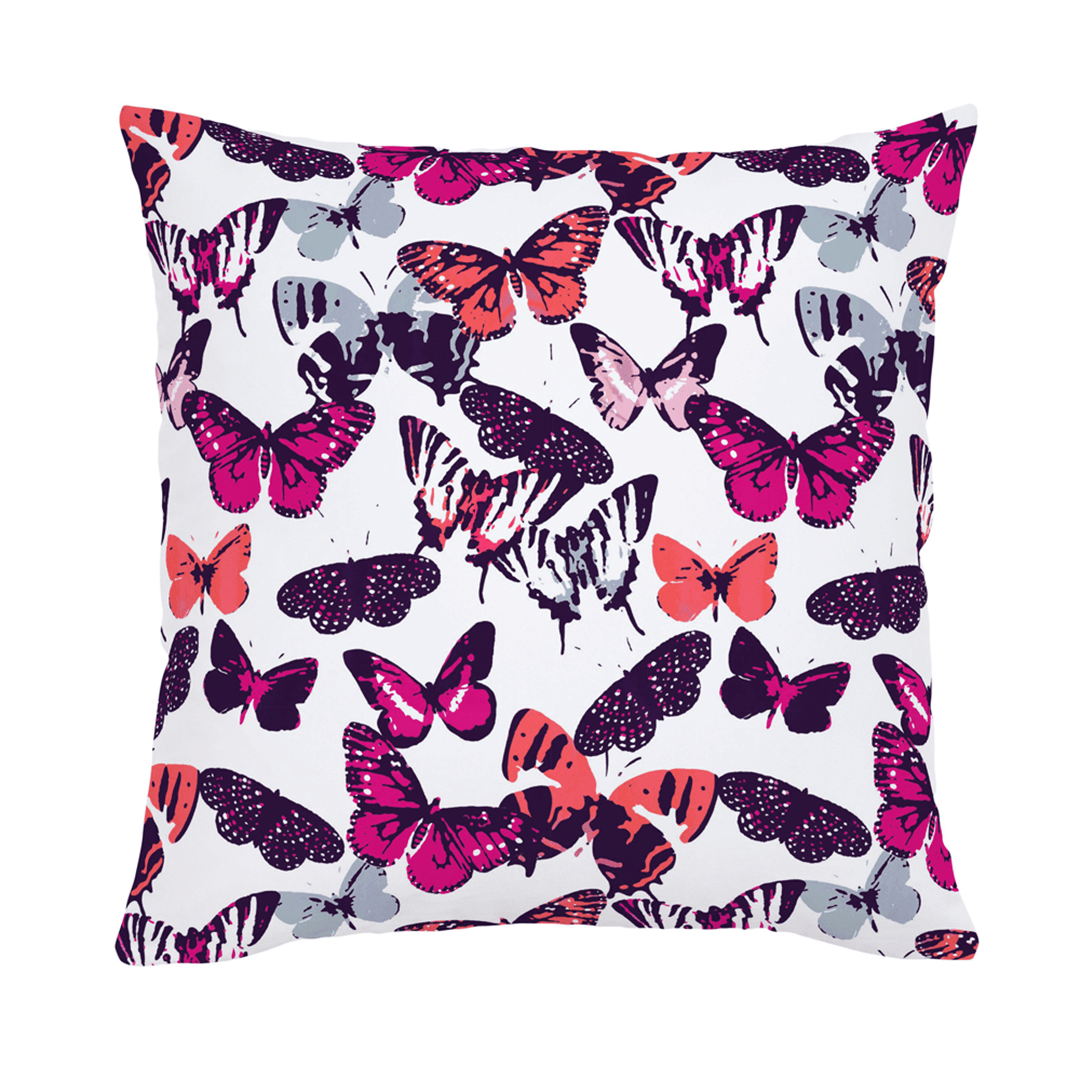 Butterfly Kisses Throw Pillow - 18"