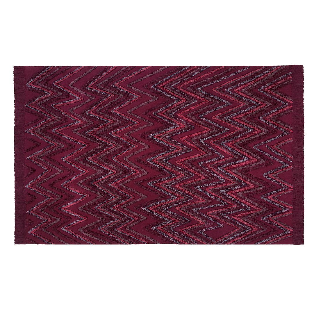 Earth Washable Rug - Red