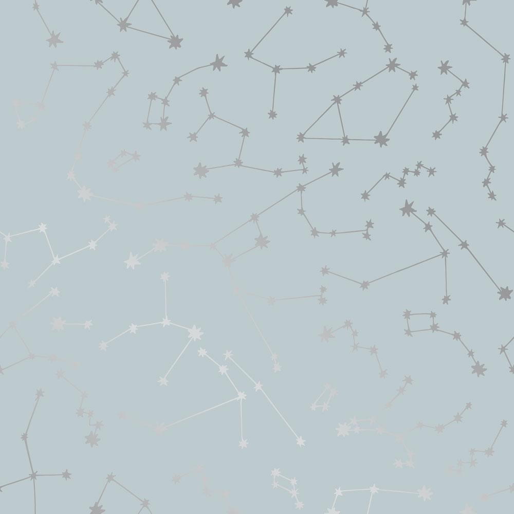 Constellations Wallpaper - Powder - Sample