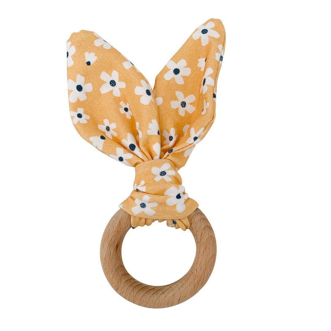 Crinkle Bunny Teether - Daisy