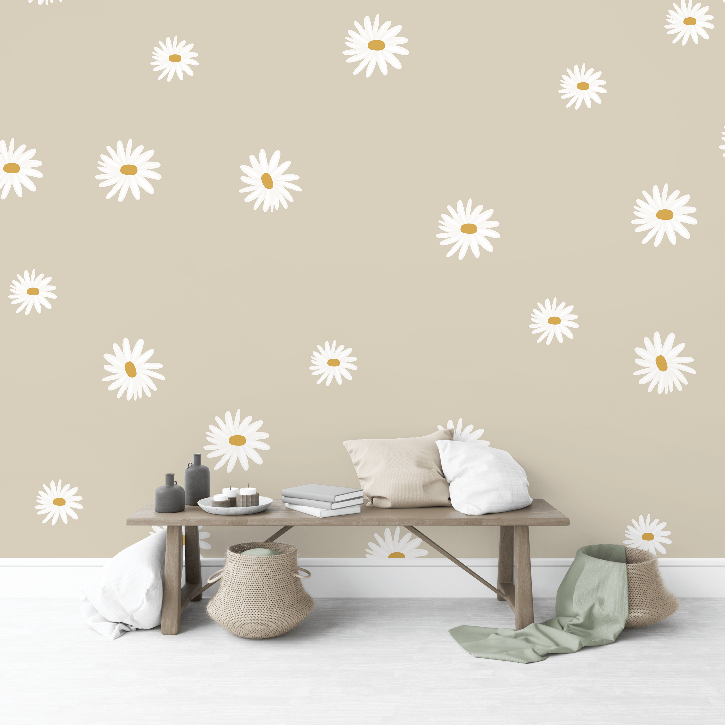 Image of Daisy Wall Decal Set