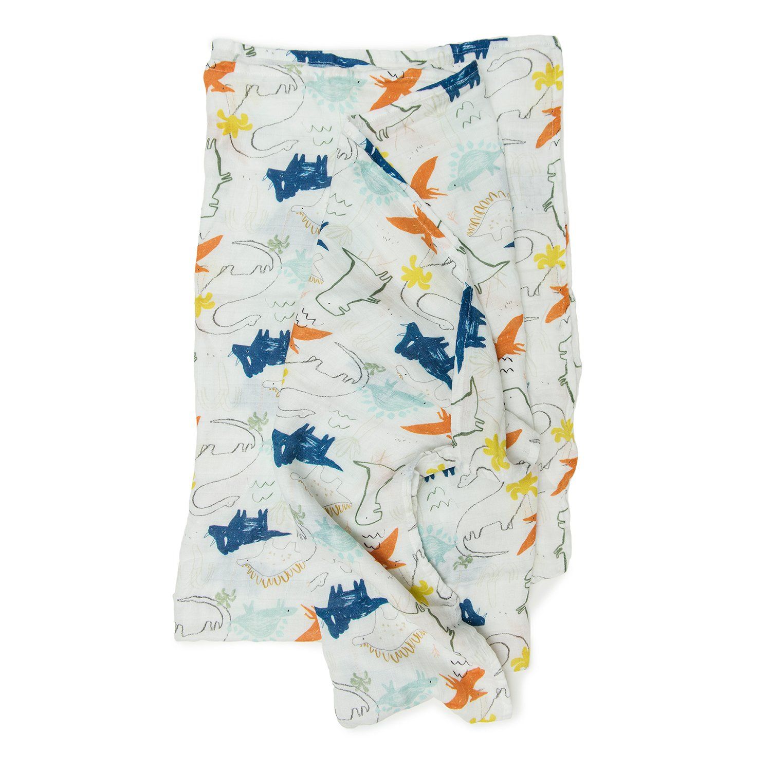 Dinoland Muslin Swaddle Blanket