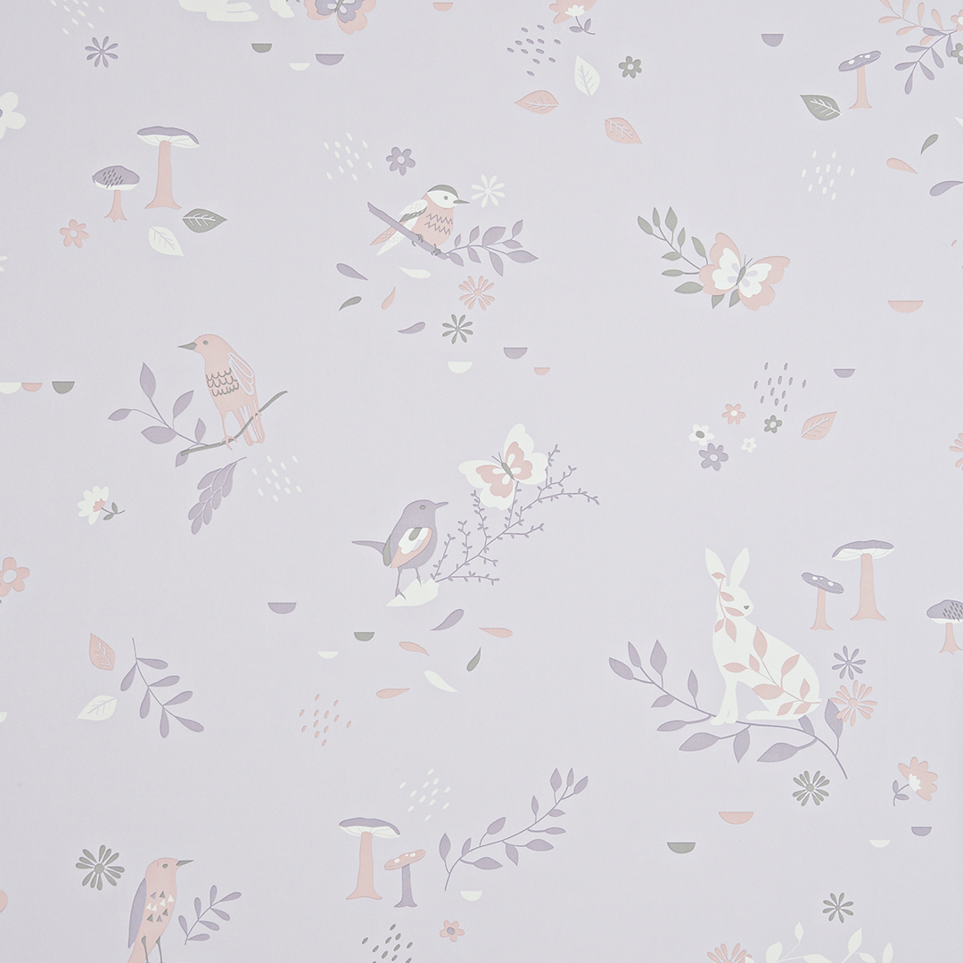 Secret Garden Wallpaper - Sample / Blush Pink