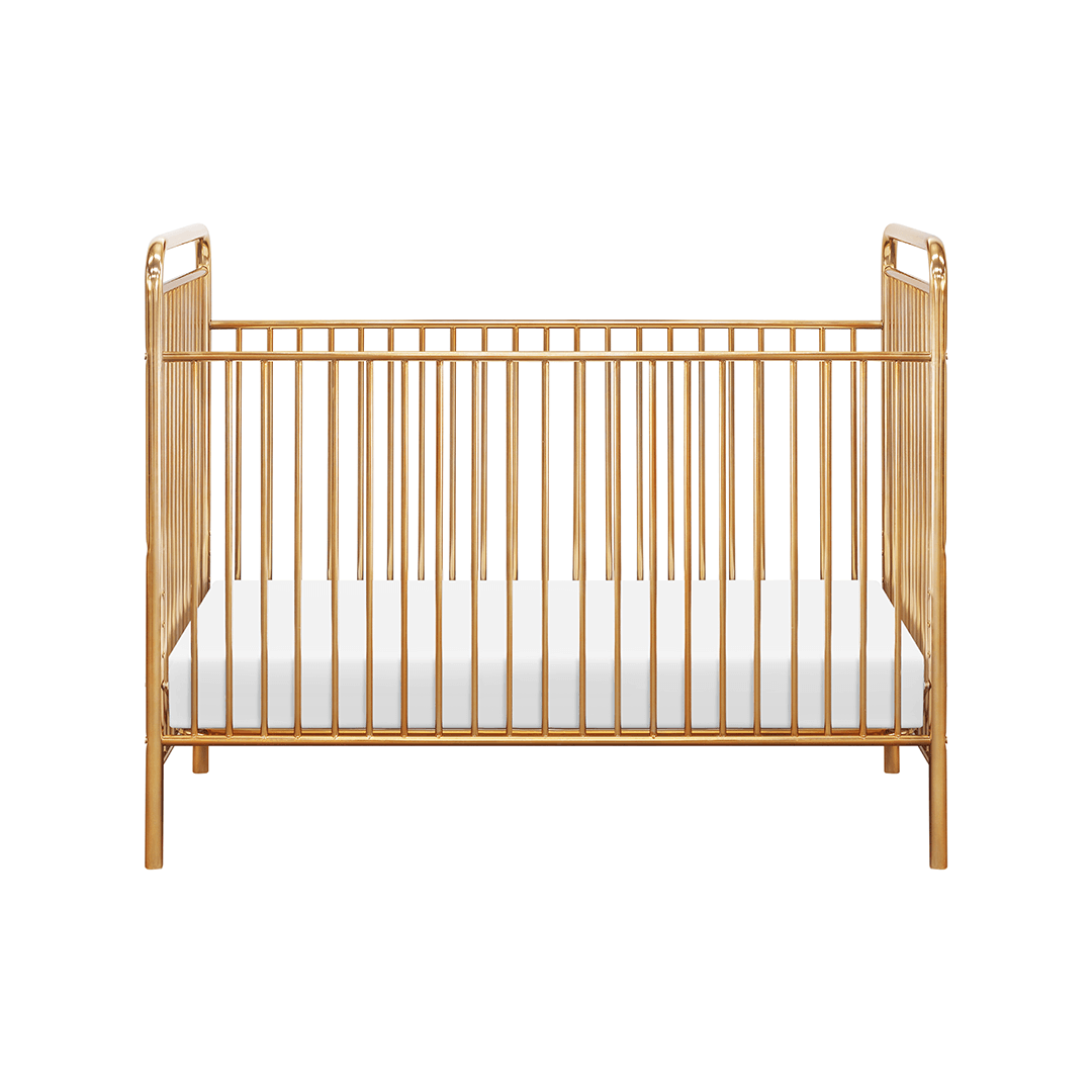 Jubilee 3-in-1 Convertible Metal Crib - Gold