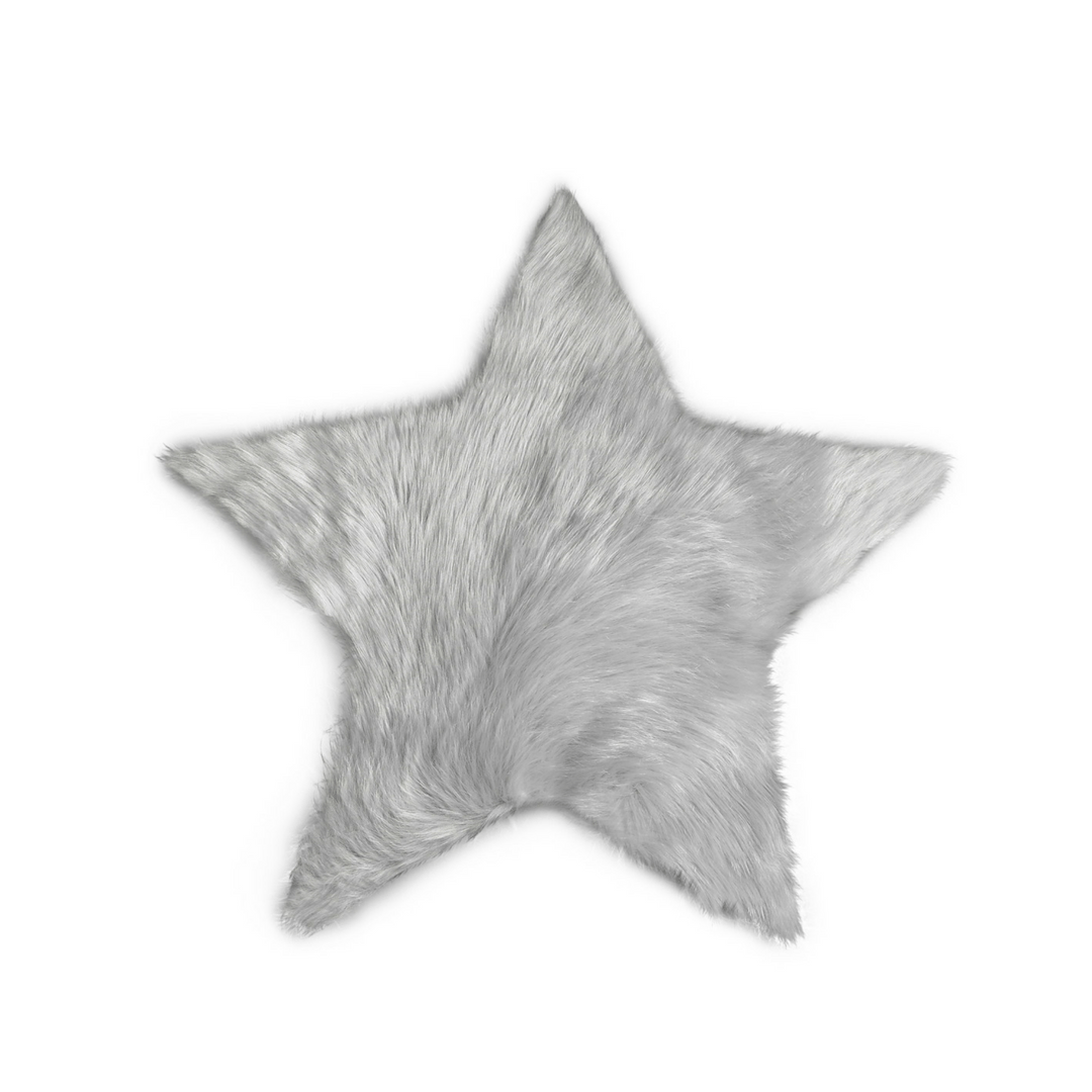 Faux Sheepskin Star Area Rug - 3