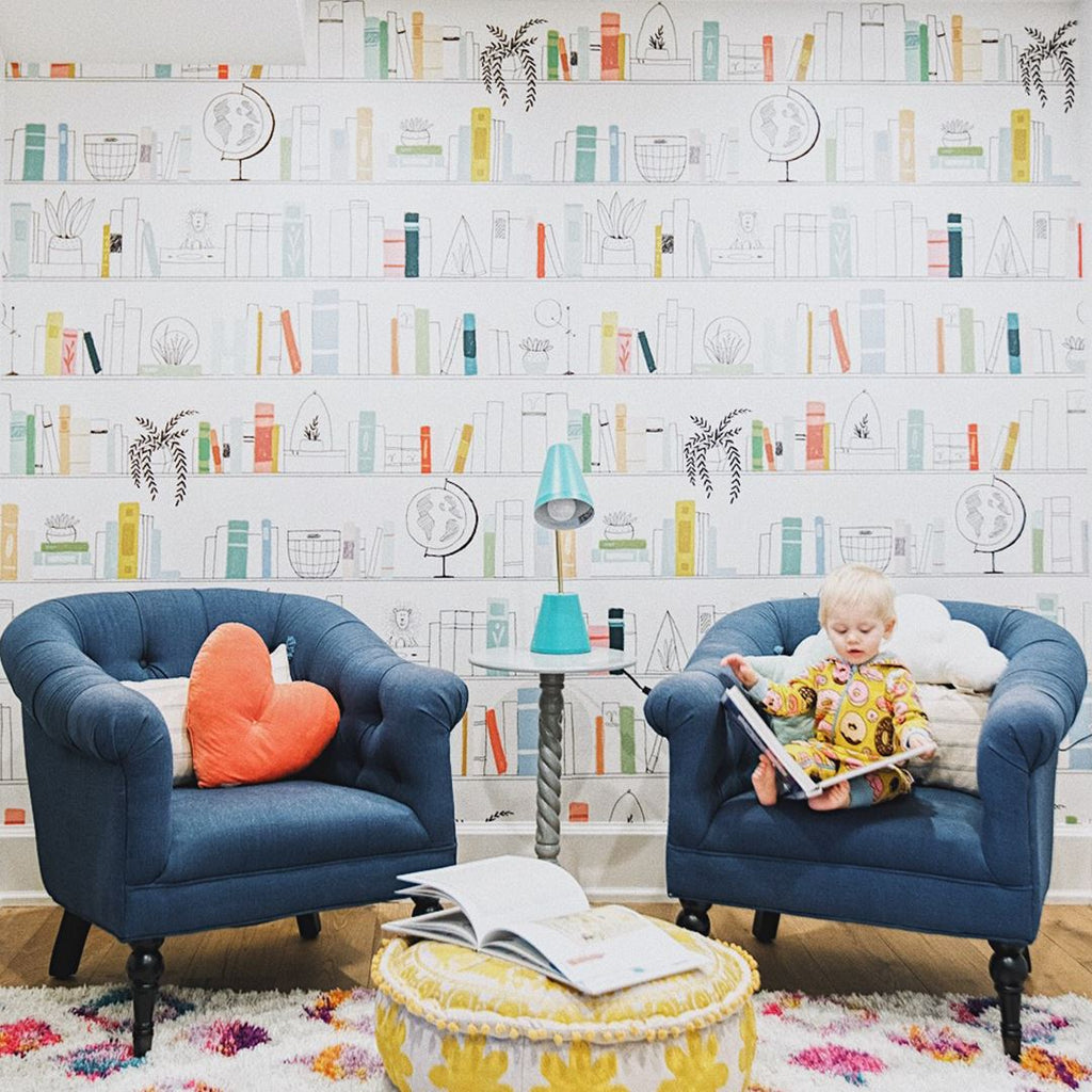 Whimsical Wildfield Peel And Stick Removable Wallpaper  Love vs Design