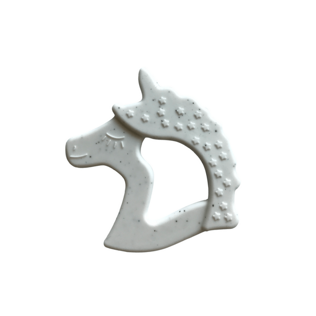 Unicorn Teether - Gray