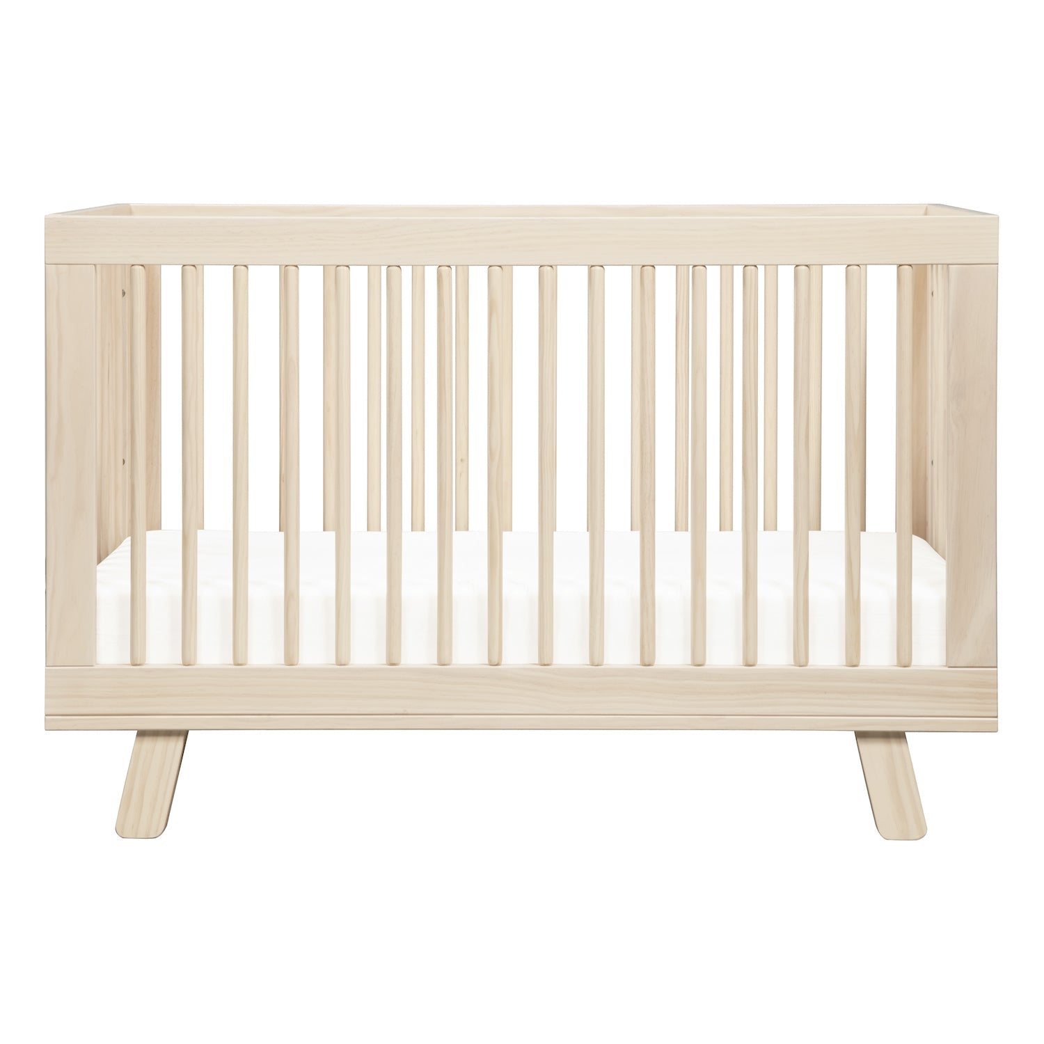 Hudson 3-in-1 Convertible Crib With Toddler Bed Conversion Kit - Washed Natural