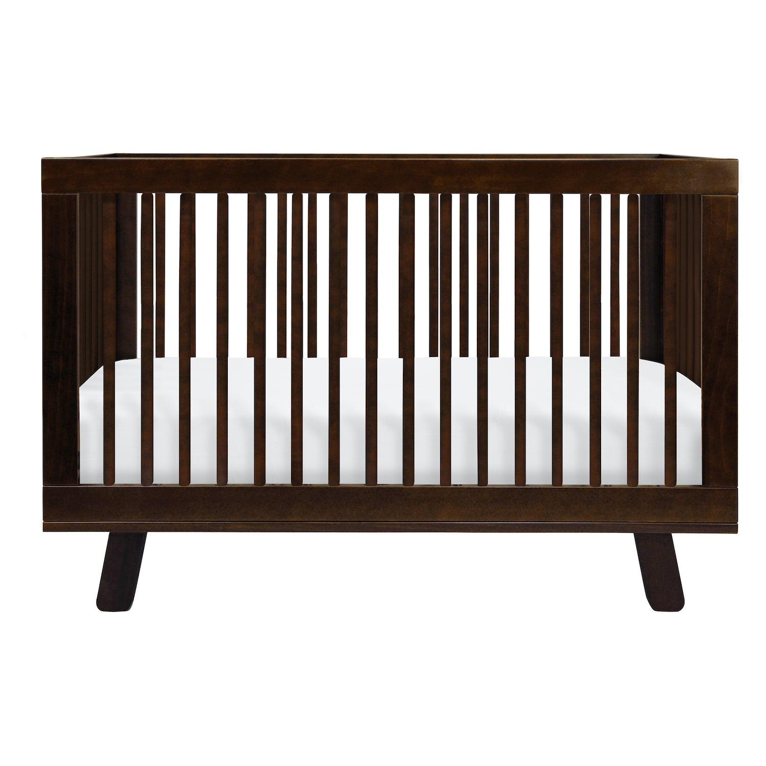 Hudson 3-in-1 Convertible Crib With Toddler Bed Conversion Kit - Espresso