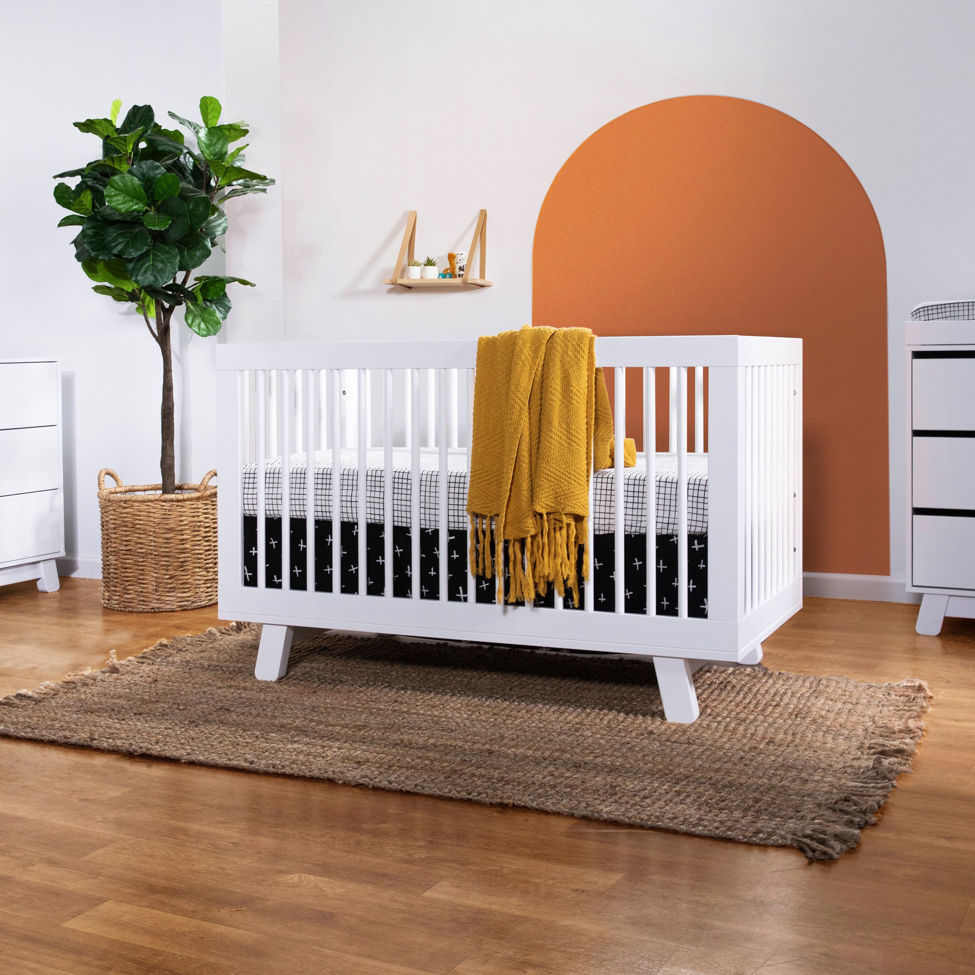 Babyletto Hudson 3in1 Convertible Crib w/Toddler Bed Conversion Kit