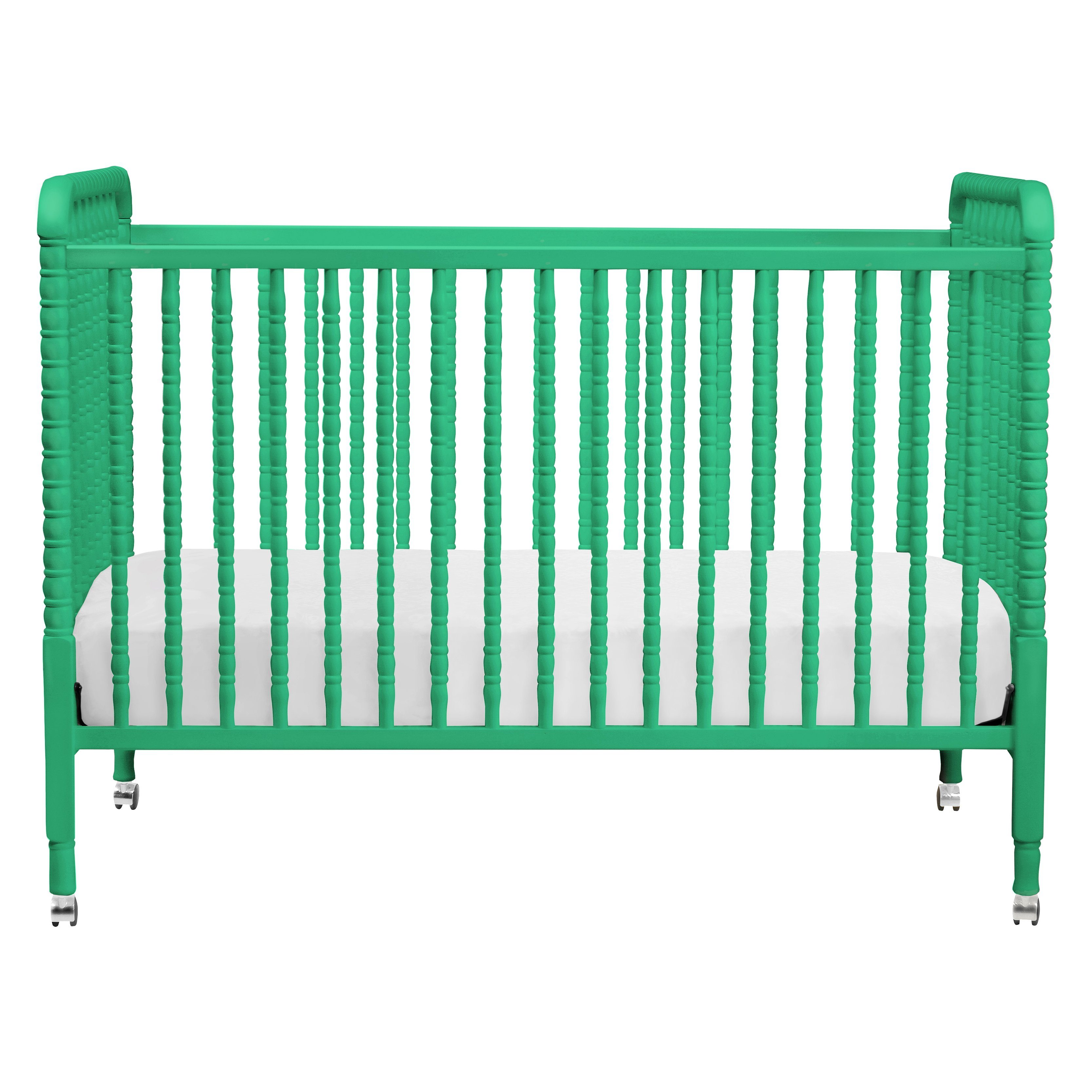 Jenny Lind Stationary Crib - Emerald