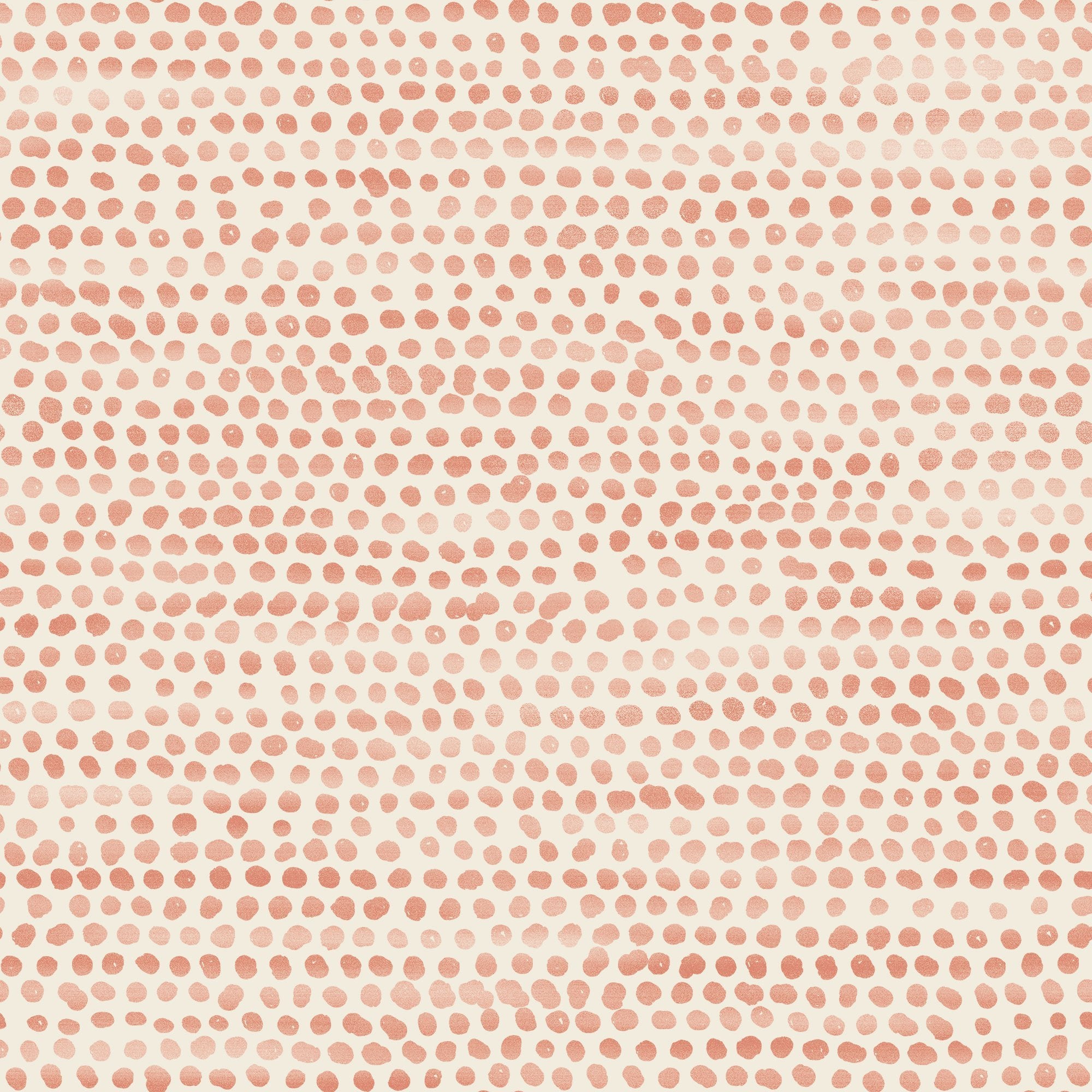 Moire Dots - Coral - Roll